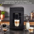 KRUPS EA897B10 Evidence Machine à café grain automatique, 8 préréglages, Cappuccino, Expresso, Boissons parfaites personnalisables-2