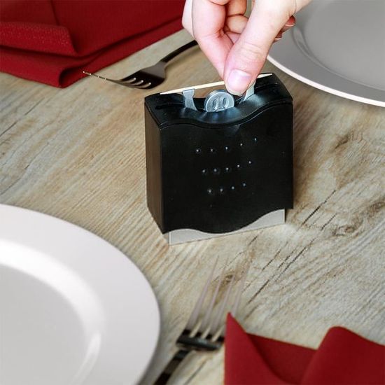 Porte-Cure-Dents Automatique Panda Holibanna - Distributeur Pop-Up En ABS Pour Table De Café, Restaurant, Bureau