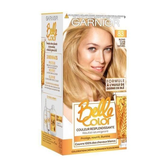 couleur blond méché