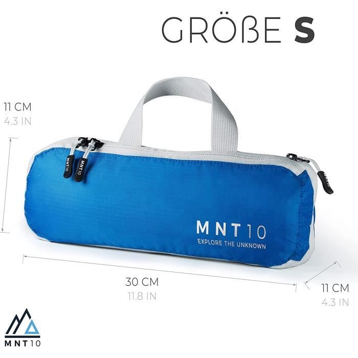 MNT10 Sacs de compression pour bagages, tailles S, M, L, XL, bleu, cube  d'emballage