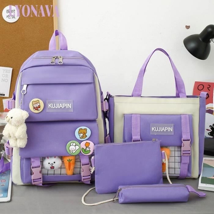 Girls purple backpack on sale