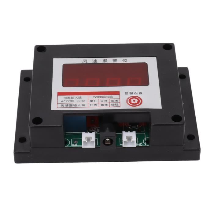 SALALIS Alarme D'anémomètre De Grue à Tour Grue à Tour Anémomètre Alarme Compteur De Vitesse Du