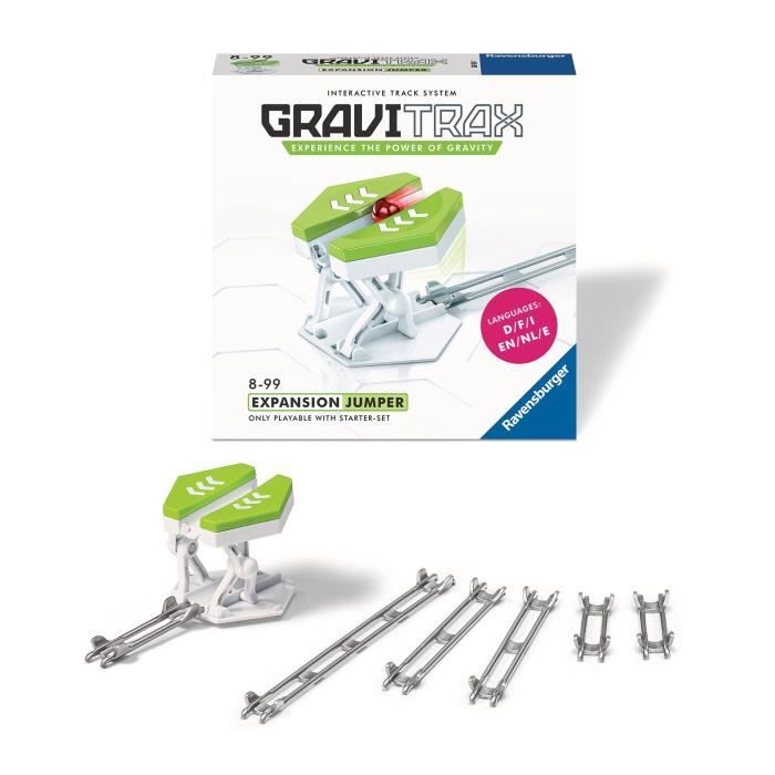 Coffret GraviTrax Bloc d'Action Jumper - Pont élévateur RAVENSBURGER Coffret GraviTrax Bloc d'Action Jumper - Pont élévateur RAVENSBURGER