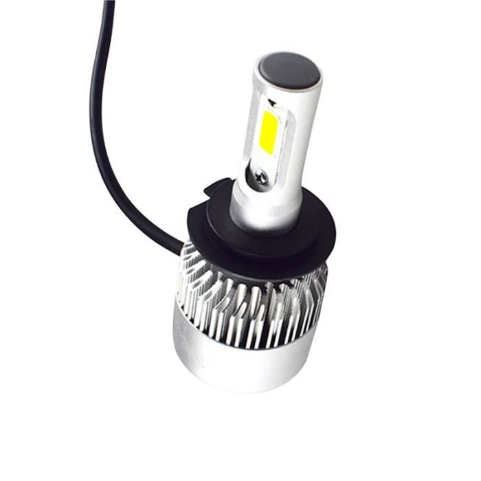 2pcs S2 LED Ampoule de phare 36W 9-32V 8000LM imperméable feux de route  Feux de croisement intégré Headlamp voiture Head Light (H7) - Cdiscount Auto