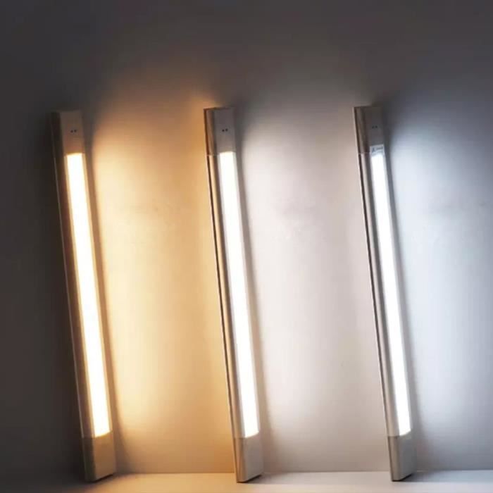 Monzana Réglette LED sous meuble 28 cm pour Cuisine atelier plan de travail  ruban LED baguette éclairage luminaire