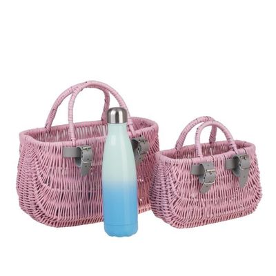 Panier En Rotin Nantucket Pour Vélo Enfant – élégant Et Fait Main