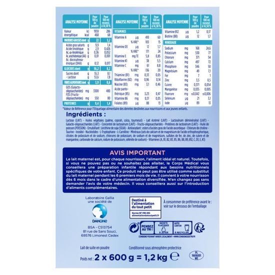 Laboratoire Gallia Calisma 2 Lait En Poudre Pour Bebe De 6 A 12 Mois 1 2kg Achat Vente Lait 2e Age Laboratoire Gallia Calisma 2 Lait En Poudre Pour Bebe De Laboratoire Gallia Calisma 2 Lait En Poudre Pour Bebe De 6 A 12 Mois 1 2kg Achat Vente Lait 2e Age Laboratoire Gallia Calisma 2 Lait En Poudre Pour Bebe De