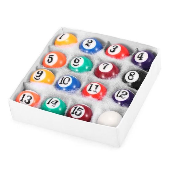 Boule de Billard poign/ée Confortable Bo/îte de Rangement de Haute qualit/é Doublure en /éponge de Haute qualit/é Bonne Finition Bo/îte /à Billes de Billard pour Les Amateurs de