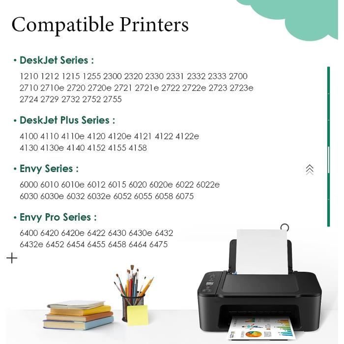 Cartouches d'encre pour imprimante HP 305XL, noir/tricolore, rechargeables,  pour DeskJet 2700 2710 2720 2721 2724 4110 4120 4122 4130 - AliExpress