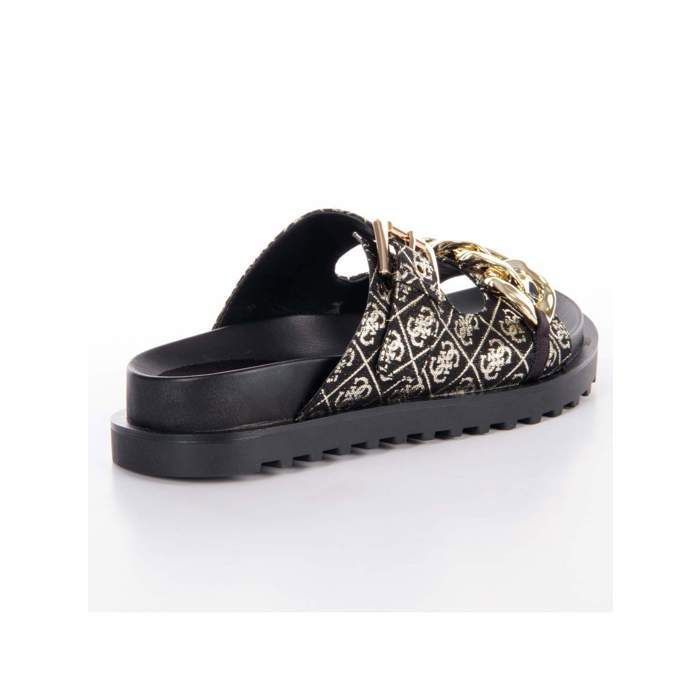 Claquette guess noir femme 2025