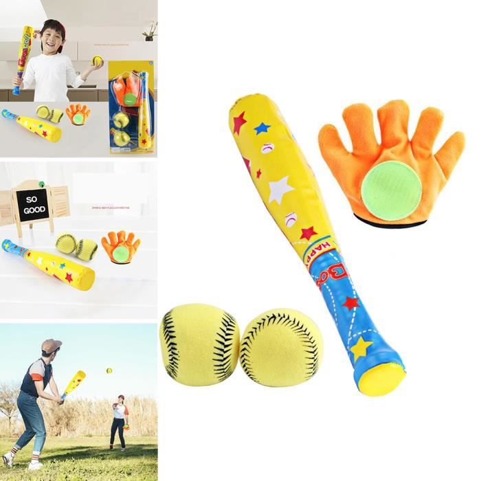Ensemble de Baseball pour - kit de Jeu de Balle, Support de Chauve