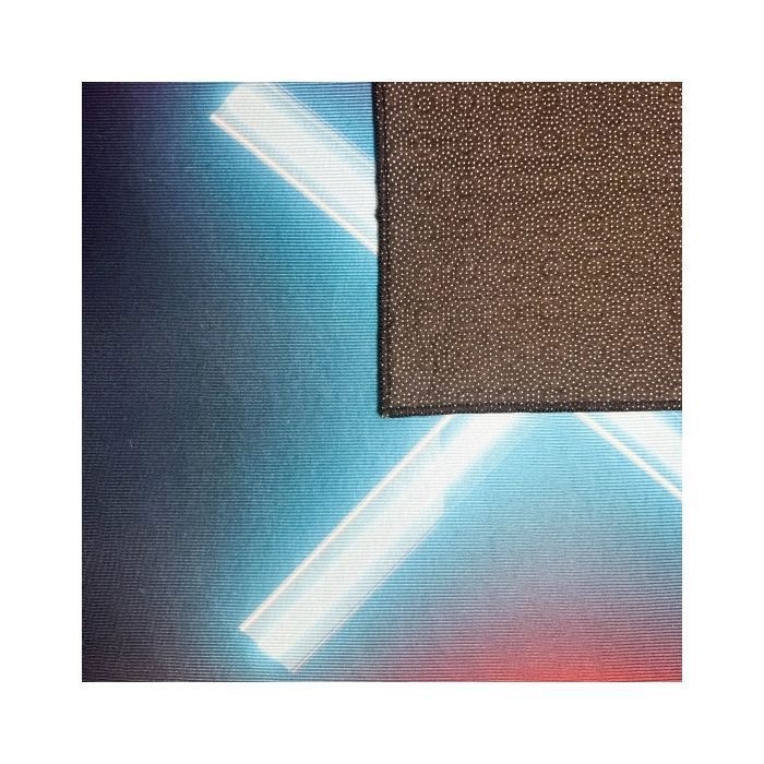 Tapis de Mahjong 1 pièces 30,7 Pouces 32,7 Pouces 34,7 Pouces 31,5 Pouces et Tapis de Table de Jeu de Cartes Mahjong à réduction de Bruit avec Sac (Bleu 34,7x34,7 Pouces