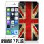 coque iphone 7 drapeau anglais