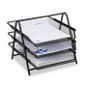 Relaxdays Corbeille A Courrier 3 Niveaux Porte Courrier 3 Etages