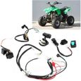 Fil d'allumage Kit de Faisceau de Câbles du Moteur à Démarrage Électrique pour 50cc 110cc 125cc Moto Cross PIT Quad ATV-DUO-0