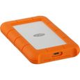 SEAGATE Disque dur Bureau LaCie Rugged STFR2000800 - 2.5" Externe - 2 To - USB Type C-0