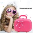 Stillcool® Set Jouet Jeux de Maquillage Cosmétique Imitation Princess Sac à Main Rose Cadeau Fille Fête -0