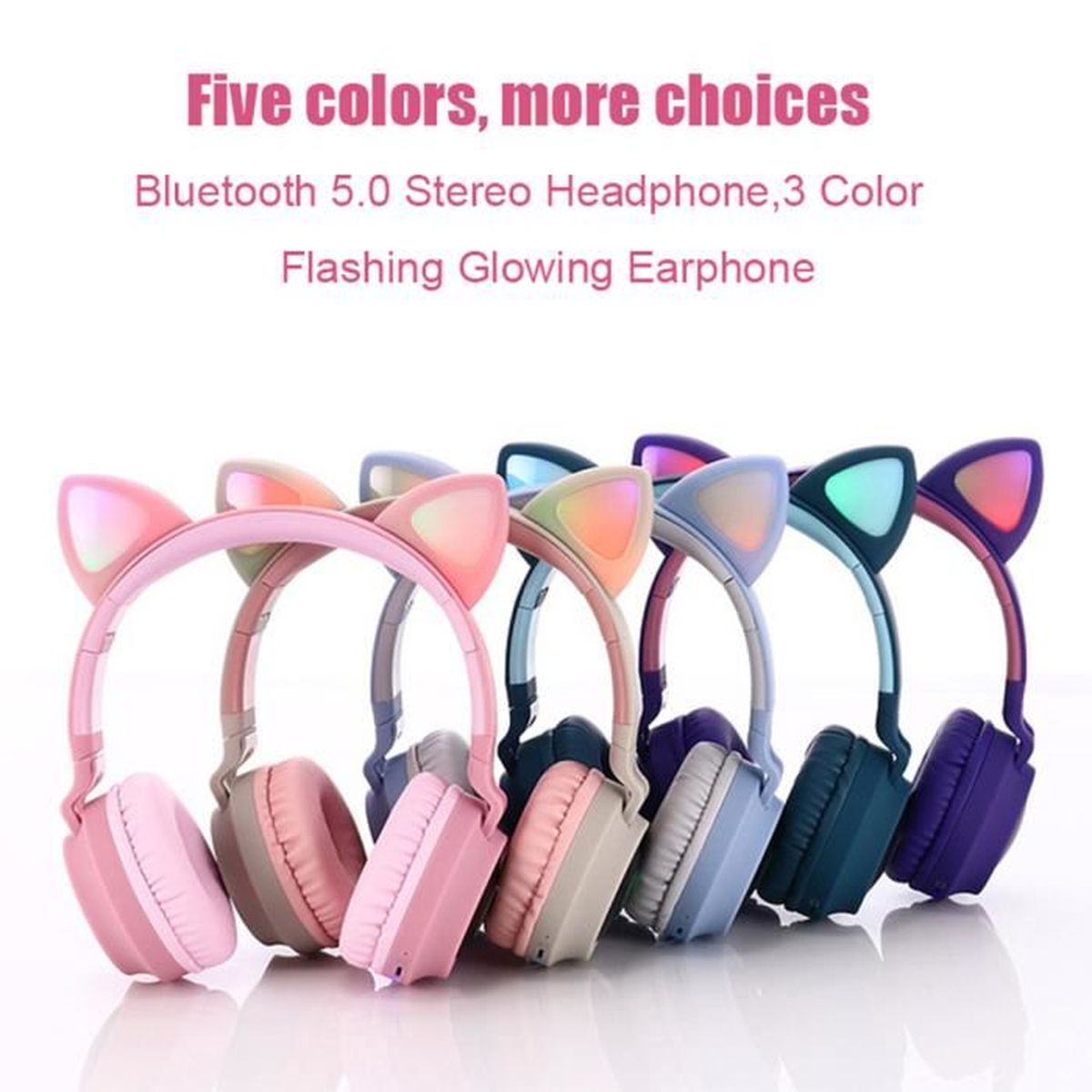 Casque Audio Oreille De Chat Achat Vente Pas Cher Casque Audio Oreille De Chat Achat Vente Pas Cher