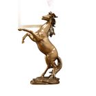 Statuette - RESTEQ - Cheval - Or - PVC - 295 mm