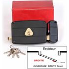 IAMS CHIEN Serrure en applique à tirage BLINDOMAX 140x70 mm - Droite - 515