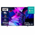 TV QLED Hisense 100U7KQ 254 cm 4K Noir
