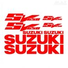 MAX FC 8 sticker SV650 – ROUGE – sticker SUZUKI SV 650 N - SUZ431