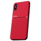 MOONCASE iPhone XS Max Silicone Souple Bumper Coque de Protection Antichocs Anti-Rayures Case pour iPhone XS Max,Rouge