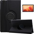 XUNYLYEE Coque Samsung Galaxy Tab A7 2020 SM-T500 SM-T505 (10.4") Housse Tablette Étui + Film Protection écran en Verre Trempé (Noir)