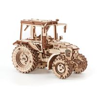 Puzzle 3D en bois - Tracteur - EWA - 269 pièces - Volant fonctionnel
