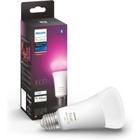 Philips Hue White and Color Ambiance, ampoule LED connectée E27, Equivalent 100W