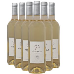 VIN BLANC Verdarail Salettes Méditerranée 2023 - Vin Blanc (6x75cl) BIO
