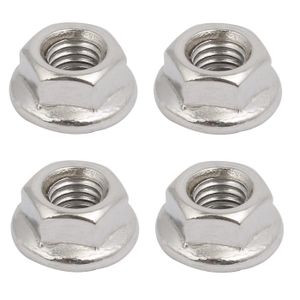 Lot De 30 Écrous M4 à Collerette Crantée Inox A2 - Fixation Haute Tenue