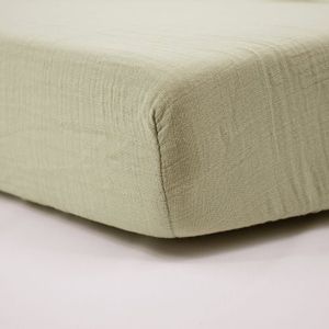 Babycalin - 2 Draps Drap housse 60x120 lit bébé 60x120 cm Greenland/Blé - Drap housse bébé 60x120 cm Doux, respirant et résistant en Coton - Drap