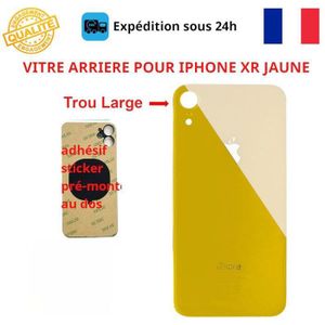 Vitre arrière iPhone 11 jaune - Apple Tout Pour Phone