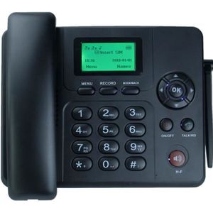 Téléphone fixe Téléphone fixe GSM (double carte SIM + TF)