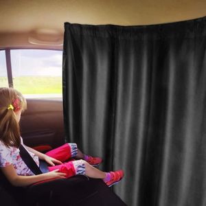 Rideau pare-soleil pour fenêtre latérale de véhicule, isolation de voiture,  protection de cloison, couvertures universelles, accessoires de sommeil de  voiture - AliExpress