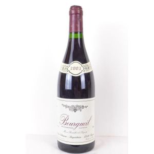 VIN ROUGE bourgueil pierre delanoue rouge 2003 - loire - tou
