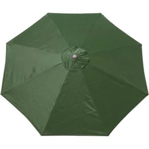 PARASOL Toile de rechange pour parasol de jardin de 3 m - Vert.[D363]
