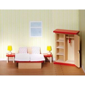 MAISON POUPÉE Mobilier de poupée - Goki Basic 51715 - Chambre en
