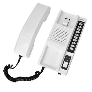 INTERPHONE - VISIOPHONE Système d'interphone sans fil 433Mhz combinés d'interphone sécurisés extensibles pour le bureau d'entrepôt -FOE