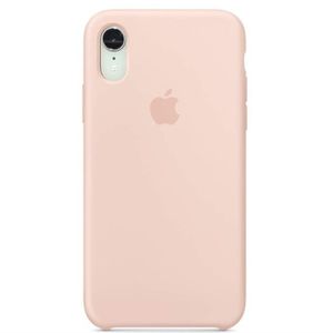 coque iphone xr rose pale apple