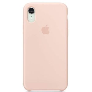 coque iphone xr apple rose pale