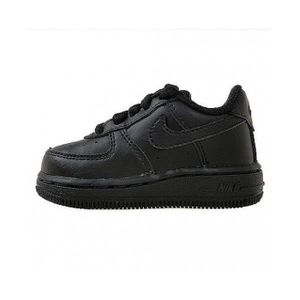 black nike air force kids