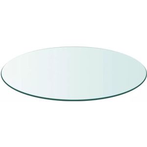 Plateau En Verre Rond Cdiscount