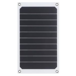 BALISE - BORNE SOLAIRE  YUM  Panneau solaire Panneau d'énergie Solaire Portatif de 10W pour le Pique-nique Extérieur de Caméra d'escalade de jardin borne