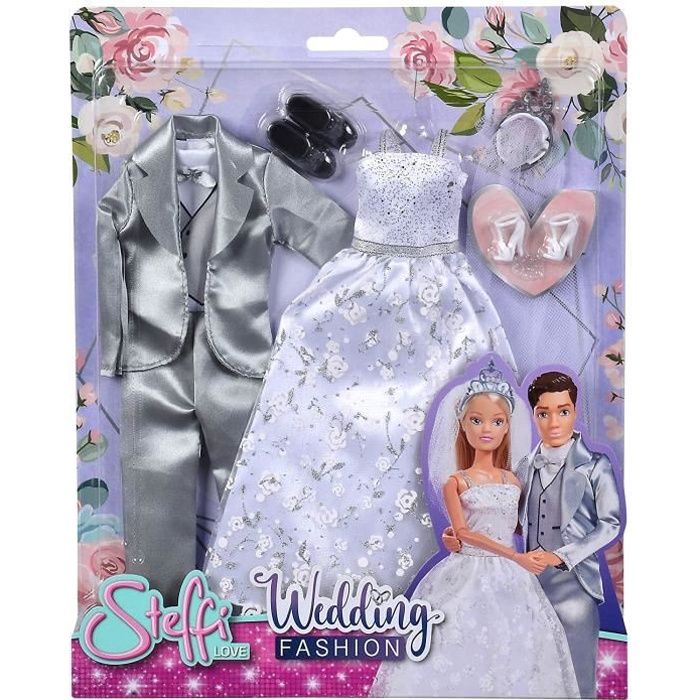Taille NOUVEAU9 Robe élégante pour poupée Barbie, tenue de mariée, lady,  femme, vêtements, mode, pour BJD 1/6, cadeau, jouet