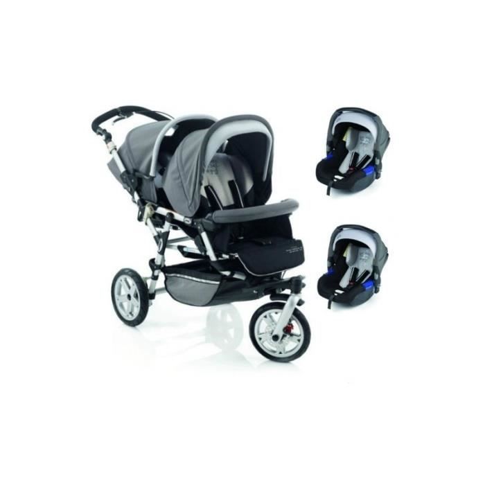 poussette powertwin