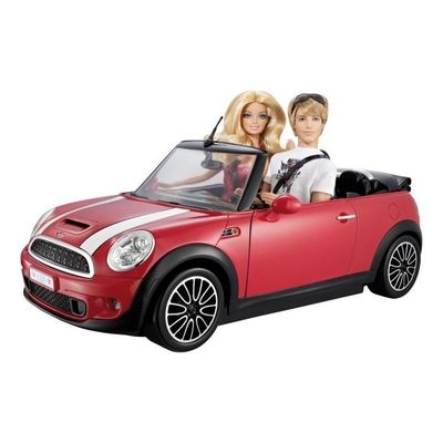 Voiture barbie mini cooper discount