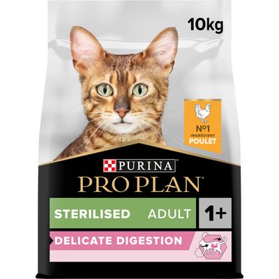 Pro plan sterilised cat sale 10kg