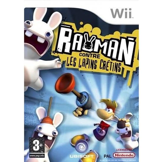 RAYMAN CONTRE LES LAPINS CRETINS / Wii
